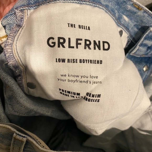 GRLFRND The Bella Low Rise Boyfriend Jeans - Picture 5 of 16